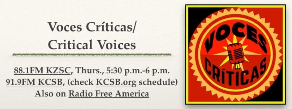 Voces Críticas/Critical Voices
